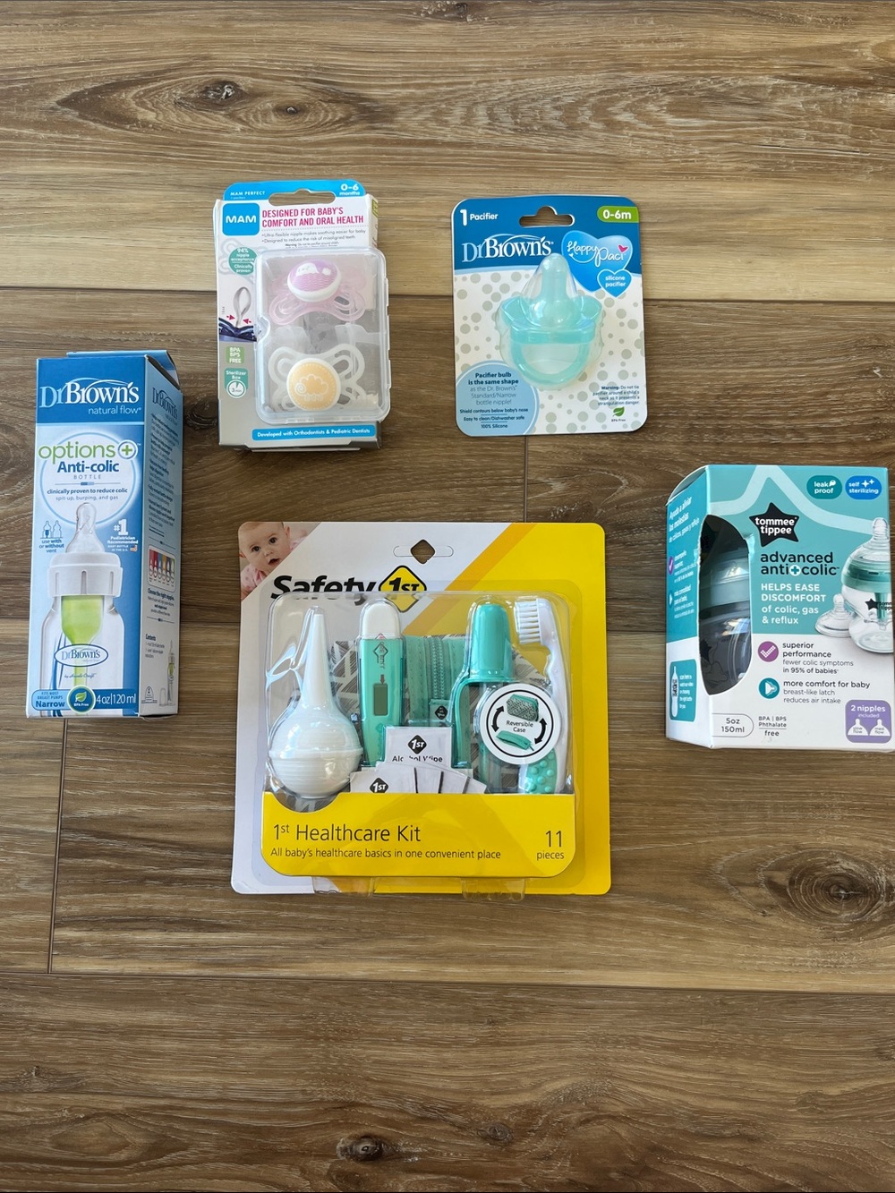 Baby Feeding & Care Bundle - Bottles, Pacifiers, Healthcare Kit - New 🍼🤍